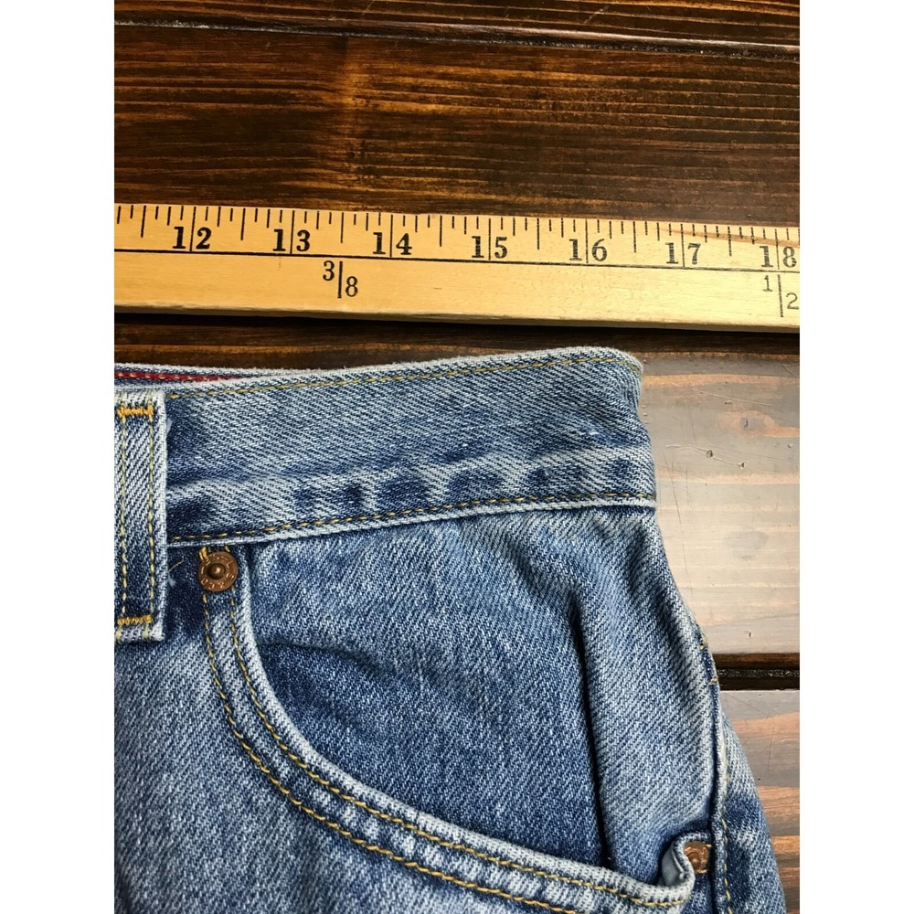 Levi's Jeans, Women's Size 14M , Blue, Denim, Relaxed, Tapered, 550 - Picture 3 of 10